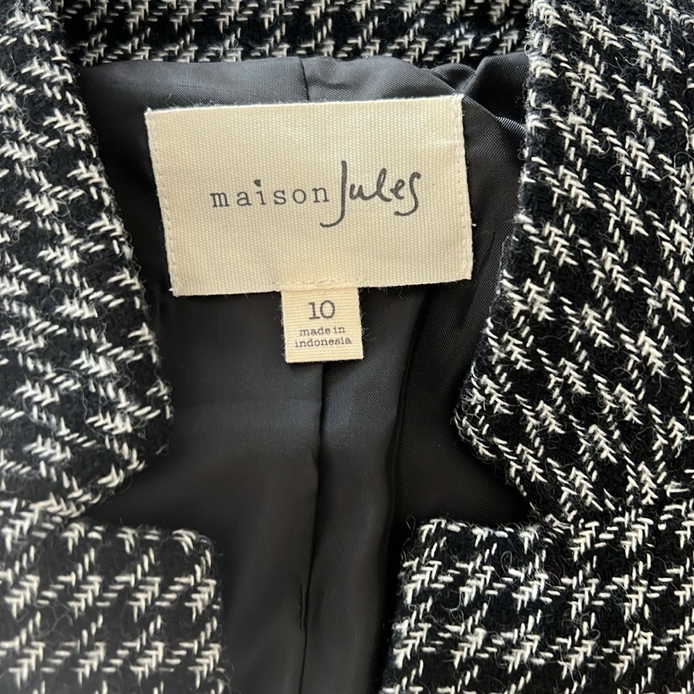 Women’s mason, Jules blazer. Size 10. - Picture 4 of 9